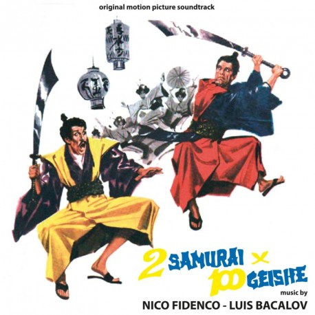 CD - Nico Fidenco, Luis Bacalov, Carlo Savina - 2 Samurai X 100 Geishe / Franco, Ciccio E Le Vedove Allegre