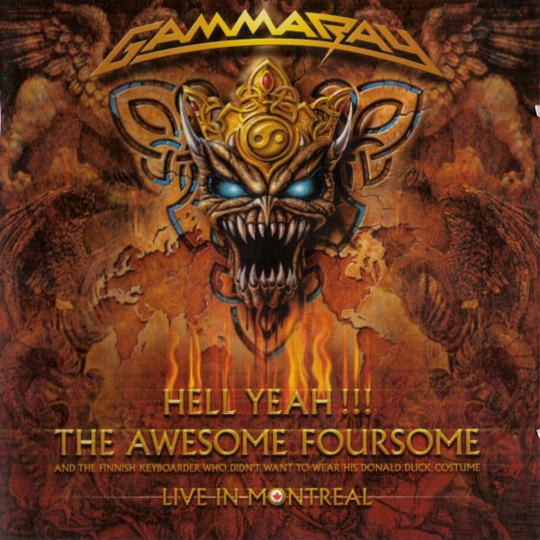CD - Gamma Ray - Hell Yeah!!! The Awesome Foursome - Live In Montreal