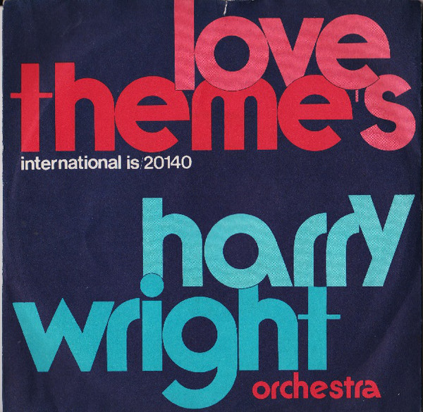45 GIRI VINYL - Harry Wright Orchestra - Love's Theme