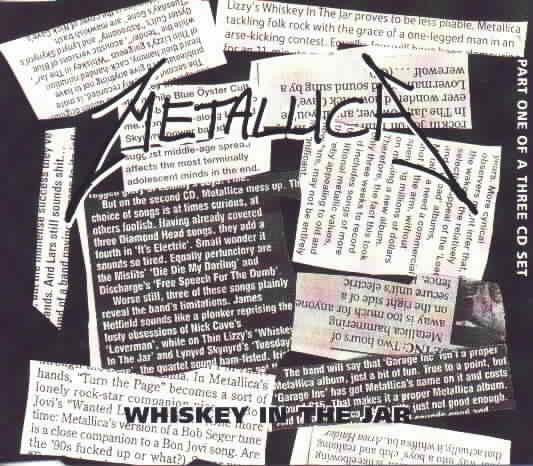 CD SINGLE - Metallica - Whiskey In The Jar