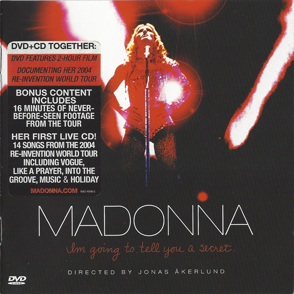 CD - Madonna - I'm Going To Tell You A Secret