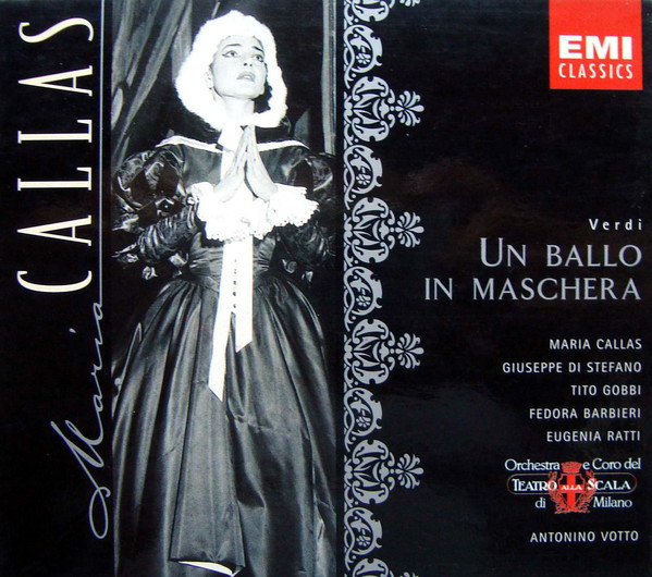 CD - Giuseppe Verdi / Maria Callas, Giuseppe di Stefano, Tito Gobbi, Fedora Barbieri, Eugenia Ratti, Orchestra Del Teatro Alla Scala E Coro Del Teatro Alla - Un Ballo In Maschera