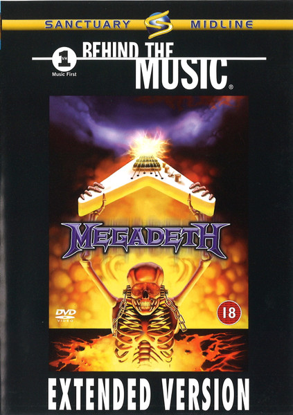 DVD - Megadeth - Behind The Music - Extended Version