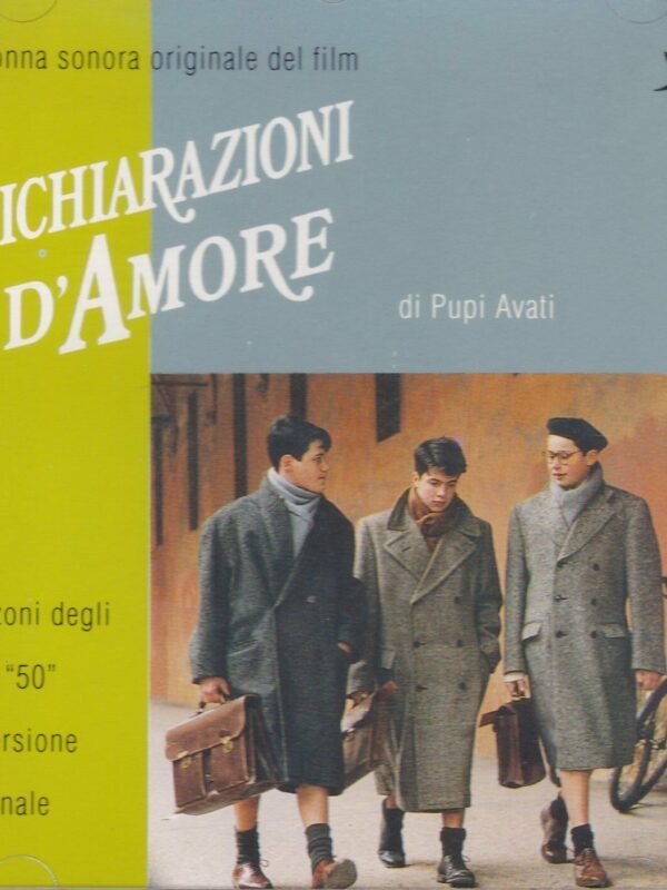 CD - Pupi Avati - Dichiarazioni D'Amore